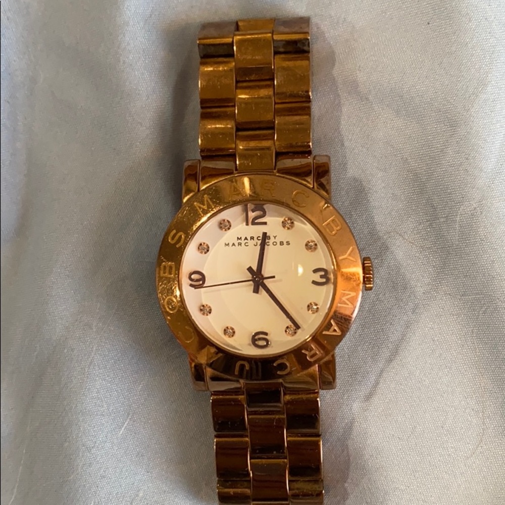 Rose Gold Marc Jacobs watch